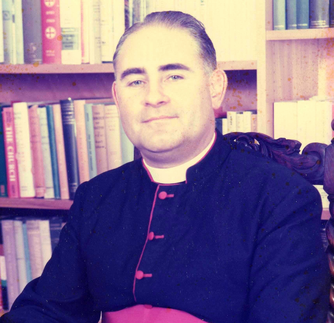 Mgr David Cousens.  Third Editor 1982-1984. Sixth President of CLS 1985-1991